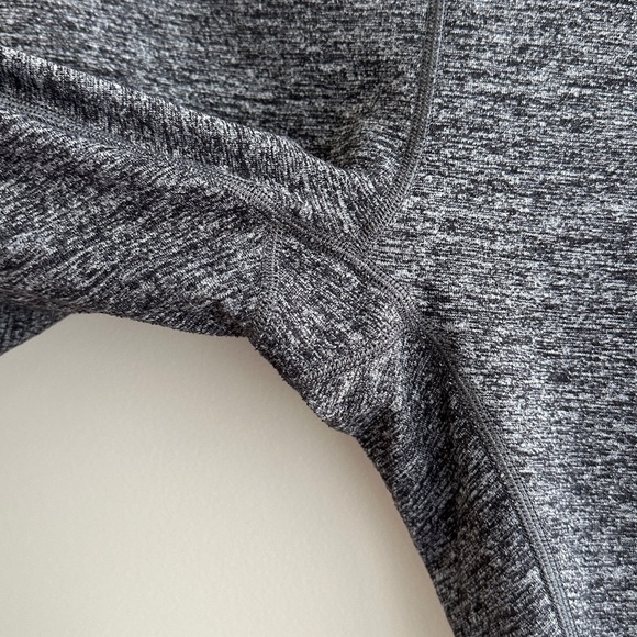 Lululemon Heather Gray High-Waisted Leggings, Size 4 - Picture 8 of 16